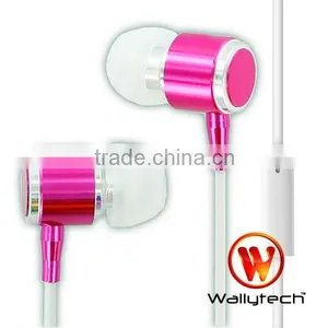 Wallytech Metal In-ear Earphone With Mic thumbnail-1