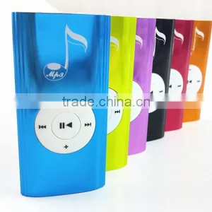 Fashion Slim Mini Clip Digital Music Mp3 Player With Built in Speaker thumbnail-1