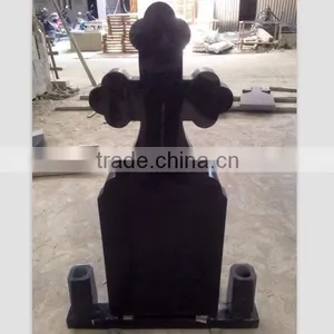 Black Galaxy Granite Tombstones thumbnail-4