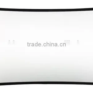 Dedicated Home Cinema Curved Frame Projection Screen Manufacturer Factory thumbnail-1