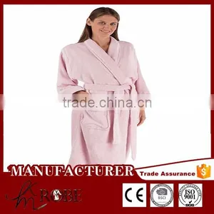 2016 Various Styles Cheap Coral Fleece Bathrobe Made in China thumbnail-1
