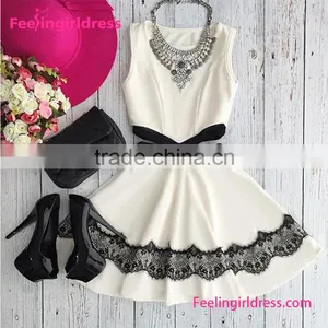 High Quality Casual One Piece Vintage Dress Womens thumbnail-3