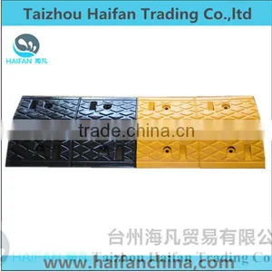 1000*350*50mm Durable Reflective Speed Hump for Crossroads/High Quality Hot Sell Rubber Speed Bump Used in Intersection thumbnail-1