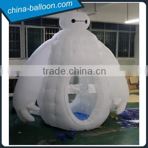 Customized Inflatable Baymax Cash Machine / Inflatable Promotional Money Machine thumbnail-1