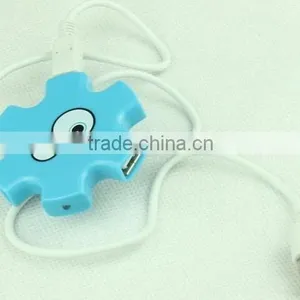 Wholesale Lovely 4 Port Usb Hub With Carambola Shape thumbnail-2