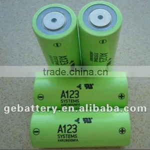 A123 26650 2500mah Battery Cell thumbnail-1