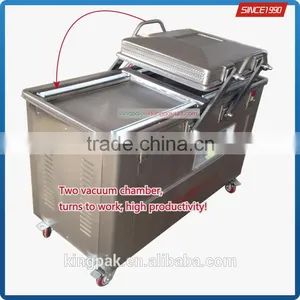 DZ500/2SBII Double Chamber Meat And Chicken Vacuum Packing Machine thumbnail-2