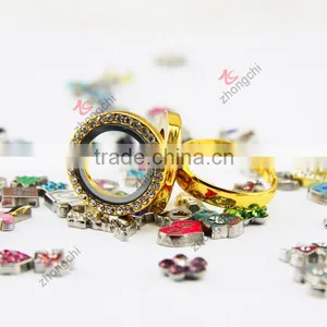 Custom New Designs Alloy Locket Rings Jewelry for Girl (NDR51204) thumbnail-4