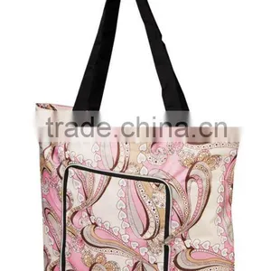 210D Suprior Quality Polyester Foldable Shopping Bag thumbnail-4