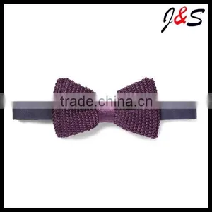 Custom 100% Silk Knitted Bow Ties for Men thumbnail-3