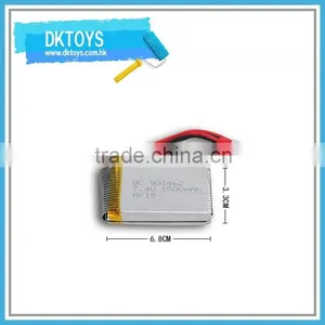 WL TOYS V913/ L959/ L979/ V912 Original Rechargeable Battery UC903462 7.4V 1500mAh Battery thumbnail-1