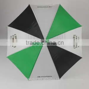 53*8 Ribs Promotional Wooden Shaft and Handle Custom Print Umbrella thumbnail-1