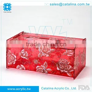 Kitchen Bathroom Acrylic Paper Towel Stand thumbnail-5