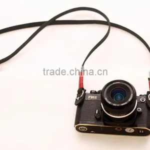 10mm Leather Black Camera Neck Shoulder Strap thumbnail-1