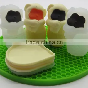 Wholesale NEW BPA Free FDA Approved Food Grade Monkey Unique Silicone Loose Tea Leaf Infuser thumbnail-1