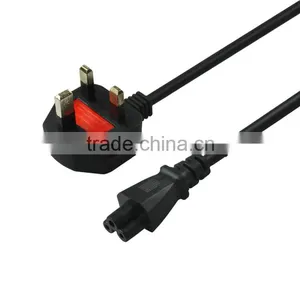 SIPU Cheap Price UK Power Cable Plug Wholesale 1.5m ac Power Cord High Quality Eletrical Cord thumbnail-2