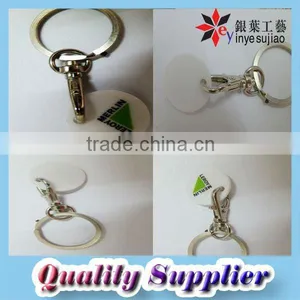 Shopping Cart Coin Keychain thumbnail-1