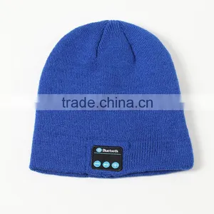 Bluetooth Beanie Hat,Winter Outdoor Sport Premium Knit Cap With Wireless Stereo Headphone thumbnail-2
