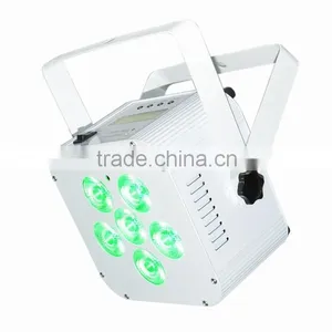6*18w Rgbwa uv Flat Battery Led Light thumbnail-3