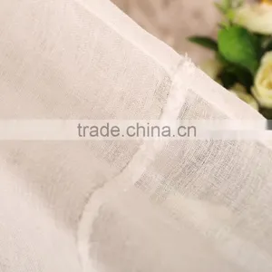 Clipped Sheer Polyester Voile Grommet Curtain Drapes thumbnail-3