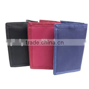 NEW HIGH QUALITY TRIFOLD CANVAS VELCRO SPORTS WALLET thumbnail-1