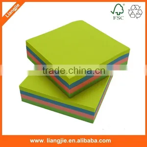 Customized and Memo Pads,loose Leaft Style Colorful Paper Memo Cube thumbnail-5