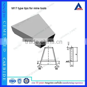 M17 Type Coal Drill Bits Cemented Carbide Coal Mining Bit for Mine Tools thumbnail-1