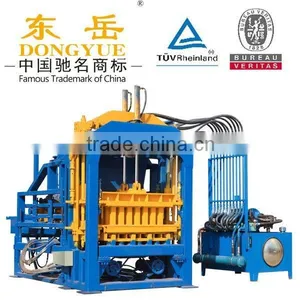 Dongyue Automatic Block Making Machine Price Type and Hydraulic Pressure Method Manual Interlocking Brick Pressing Machine thumbnail-3