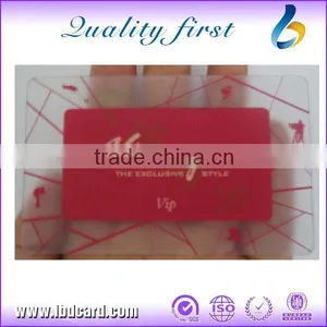 Custom Transparent PVC Card With Hologram thumbnail-1