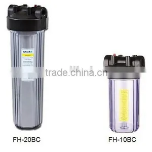 White Filter Housing/transparent Filter Housing/10 Inch 20 Inch White Big Blue Plastic Clear Water Filter Cartridge Housing thumbnail-1