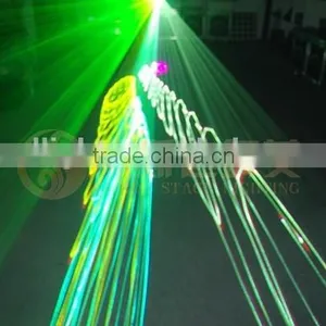 CE RoHs 1.2w RGB Animation Laser Stage Lighting With SD Card / Club Laser Lighting thumbnail-5