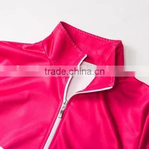 Fashion Sublimation Slim Fit Full-Zip Womens Training Top thumbnail-4
