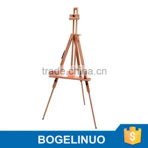 in Stock 88*56*164cm Beech Wood Triangular Easel Stand thumbnail-1