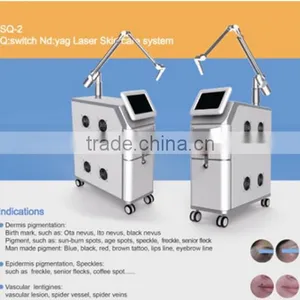 Haemangioma Treatment Best Quality Hot Selling Tattoo Removal Naevus Of Ito Removal Machine 1064nm&532nm Q Switched Nd Yag Laser thumbnail-3