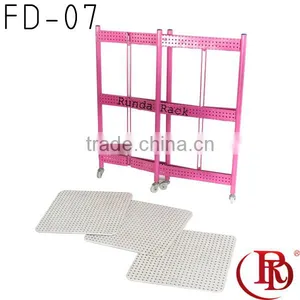 FD-07 Metal Wheels Stands for Supermarkets Rack thumbnail-2