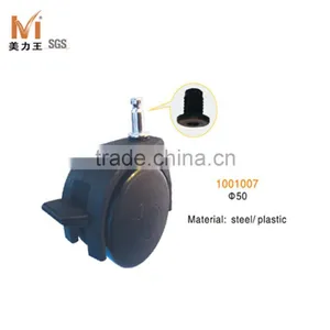 Steel and Plastic Office Casters for Office Chairs thumbnail-1