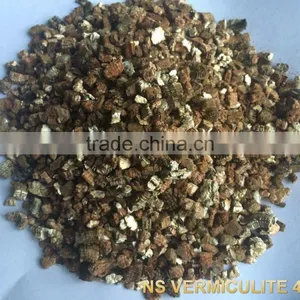 Bulk Lightweight Gloden Expanded Vermiculite for Construction thumbnail-4