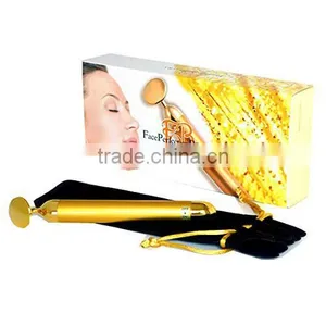 NEW 24K Beauty Bar BEAURA Golden Lift Up Face Roller Made in Japan thumbnail-1