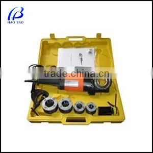 HAOBAO Brand Portable Electric Pipe Threader Capacity 1/2"-1 1/4" HT-30 thumbnail-1