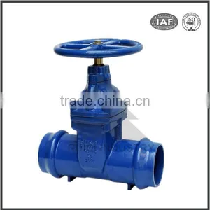 6 Inch Cast Iron Resilient Seated Different Type of Gate Valve thumbnail-1