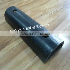 D Section Marine Rubber Dock Bumper thumbnail-1
