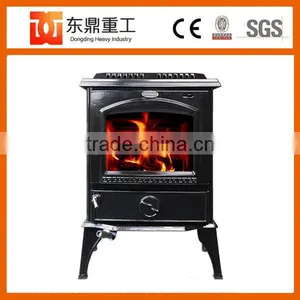 Factory Direct Selling Fireplace Cast Iron Material Wood Burning Stove With Low Price thumbnail-3