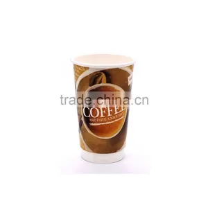 Ripple Paper Cup Diamond Paper Cup Double Wall White Paper Cup thumbnail-6