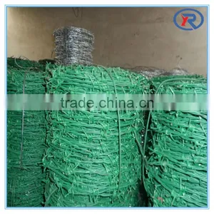 China High Quality Cheap Pricepvc Coated Barbed Wire Plastic Coated Iron Wire thumbnail-5