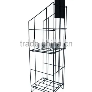 Shelf for Wire Newspaper Rack Magazine Stand Magazine Rack thumbnail-2