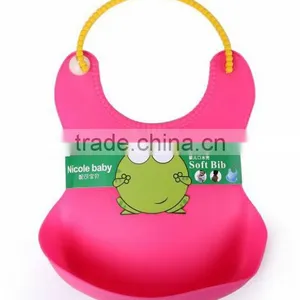 Waterproof Silicone Baby Bib Feeding Tray thumbnail-3