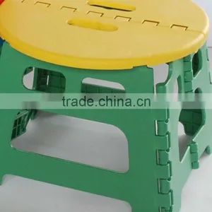 New Design Plastic Collapsible Folding Stools For Convenient Live thumbnail-2