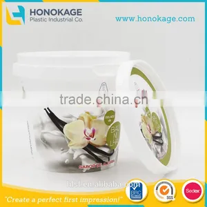 Customized Ice Cream Tubs With Lids,IML Rainbow Ice Cream Tub,BRC, FDA, Sedex Ice Cream Tub Manufacturers thumbnail-1