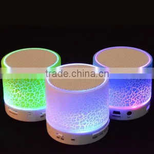 2016 Colorful Dazzle Light Crack Bluetooth Speaker Outdoor Portable Mini Bass Sound Box thumbnail-3