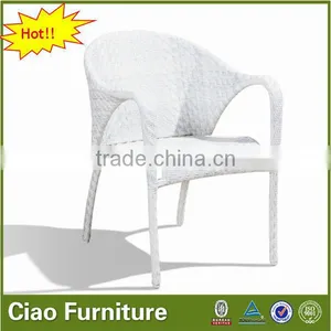 Rattan Chair Outdoor Wicker Rattan Dining Chair thumbnail-1